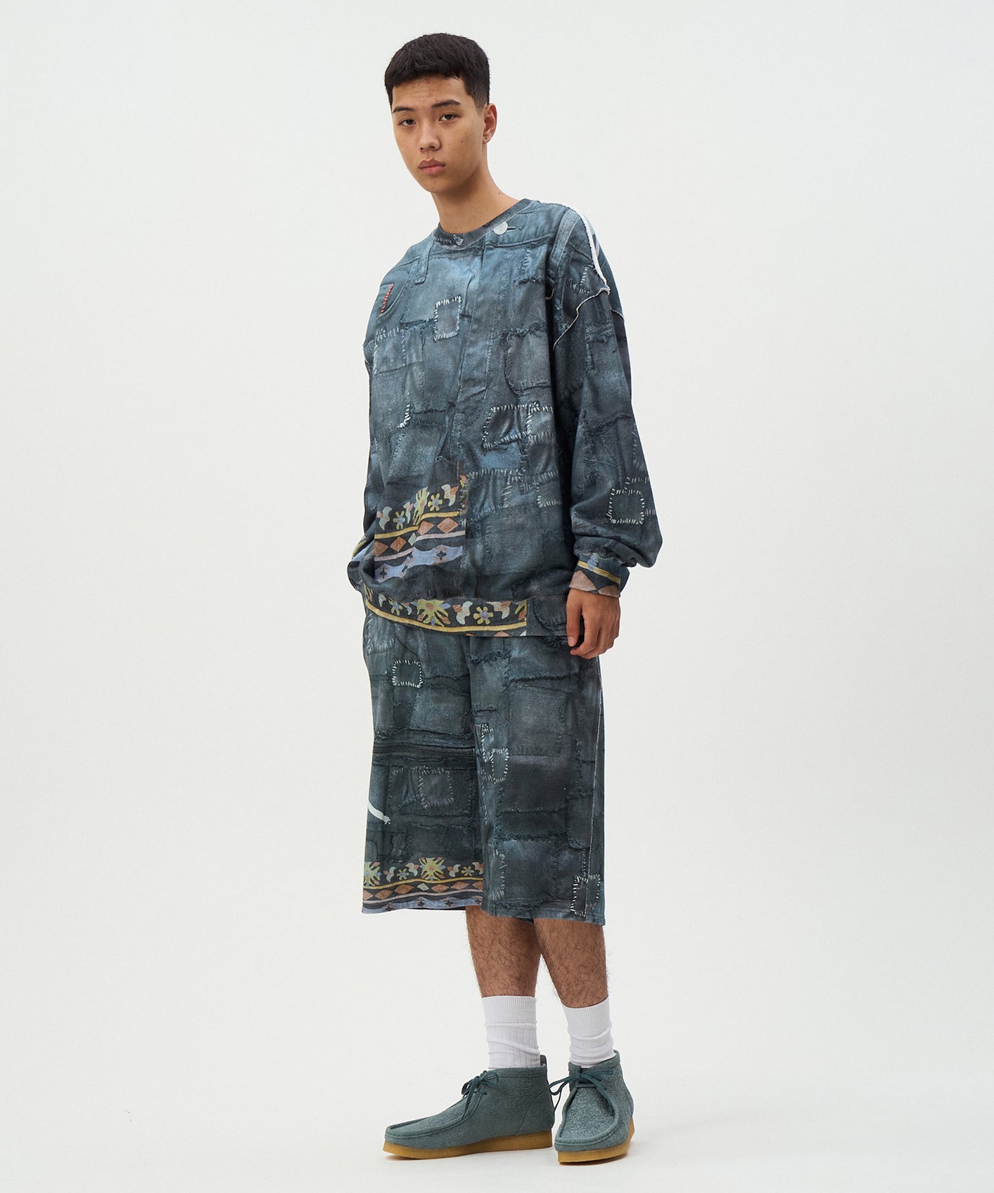 CRUST TROMPELOEIL SHORTS