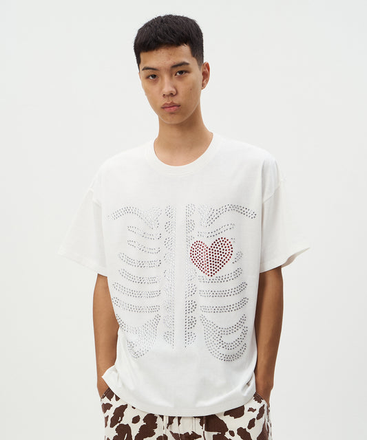 HOTFIX BONE&HEART TEE