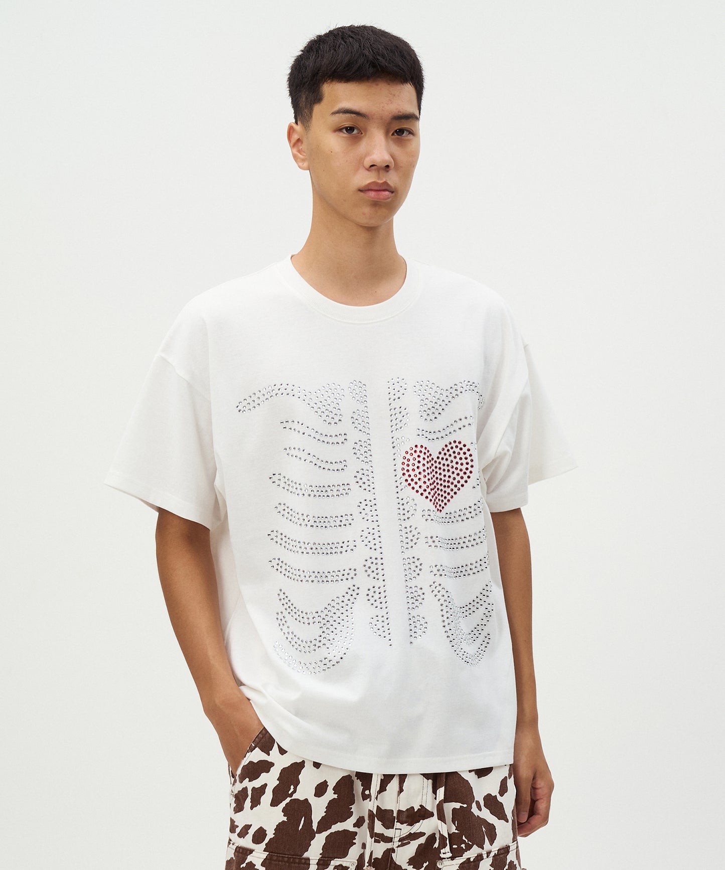 HOTFIX BONE&HEART TEE