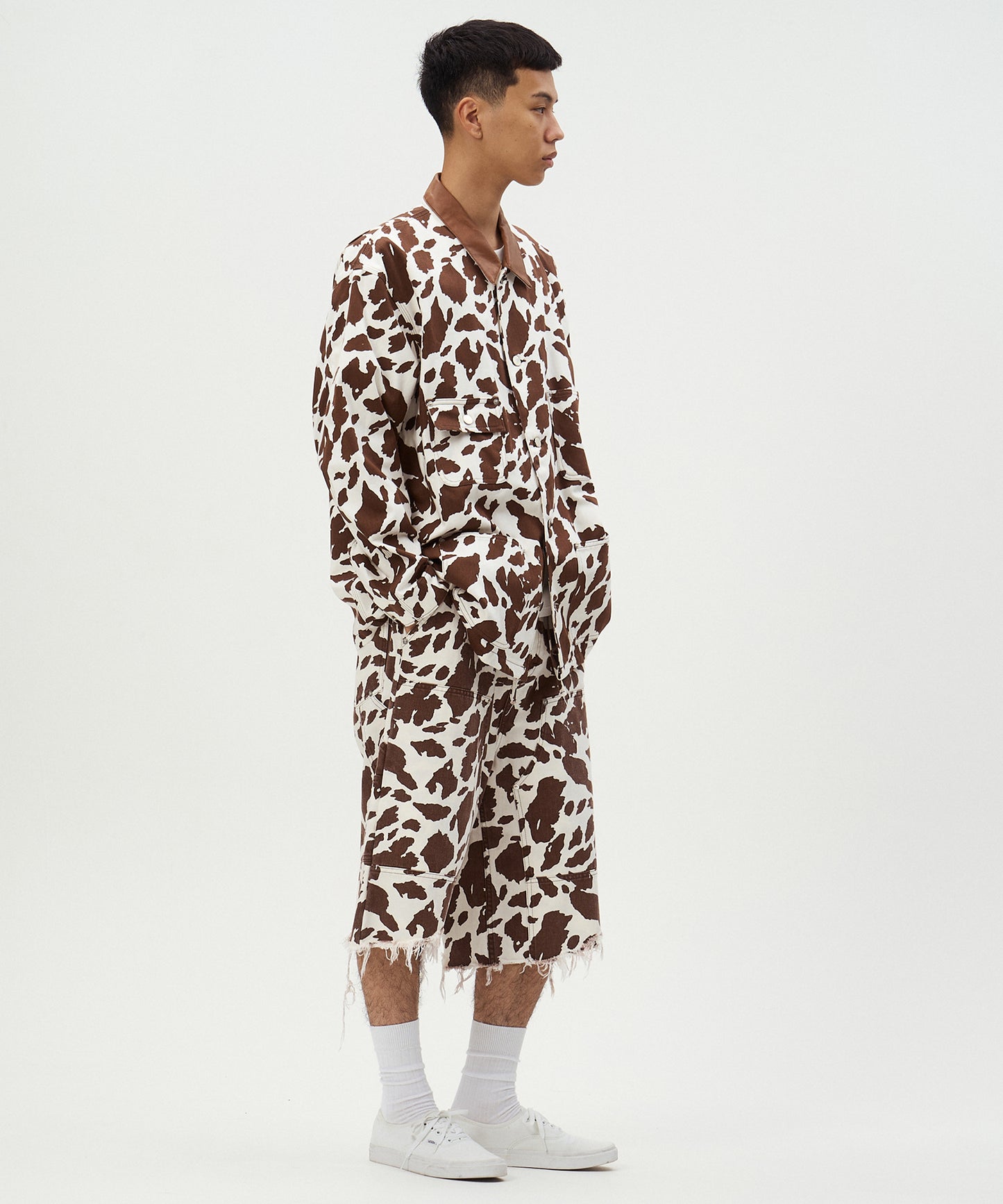 COW PRINT COVERALL