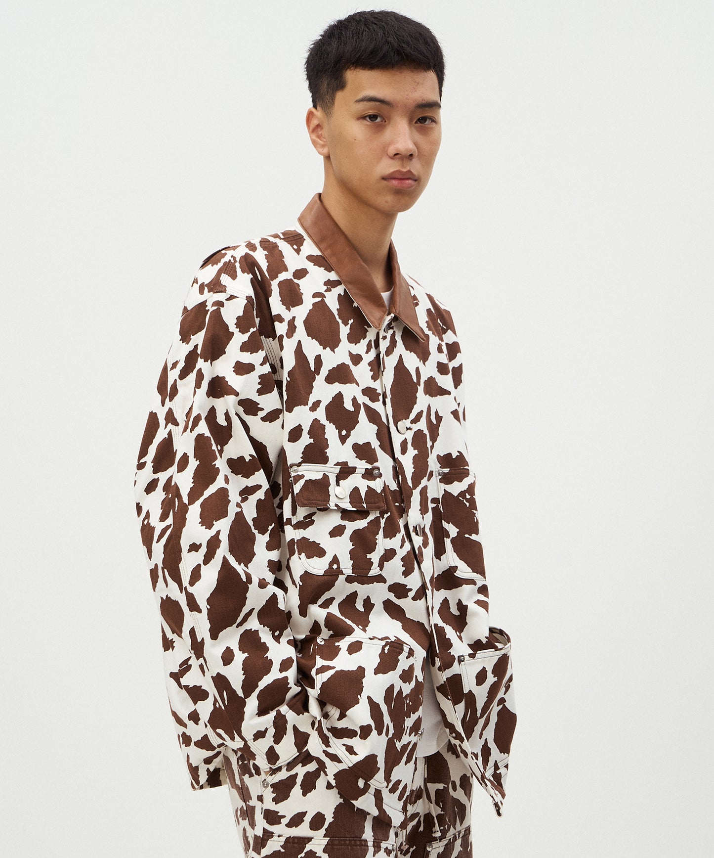 COW PRINT COVERALL