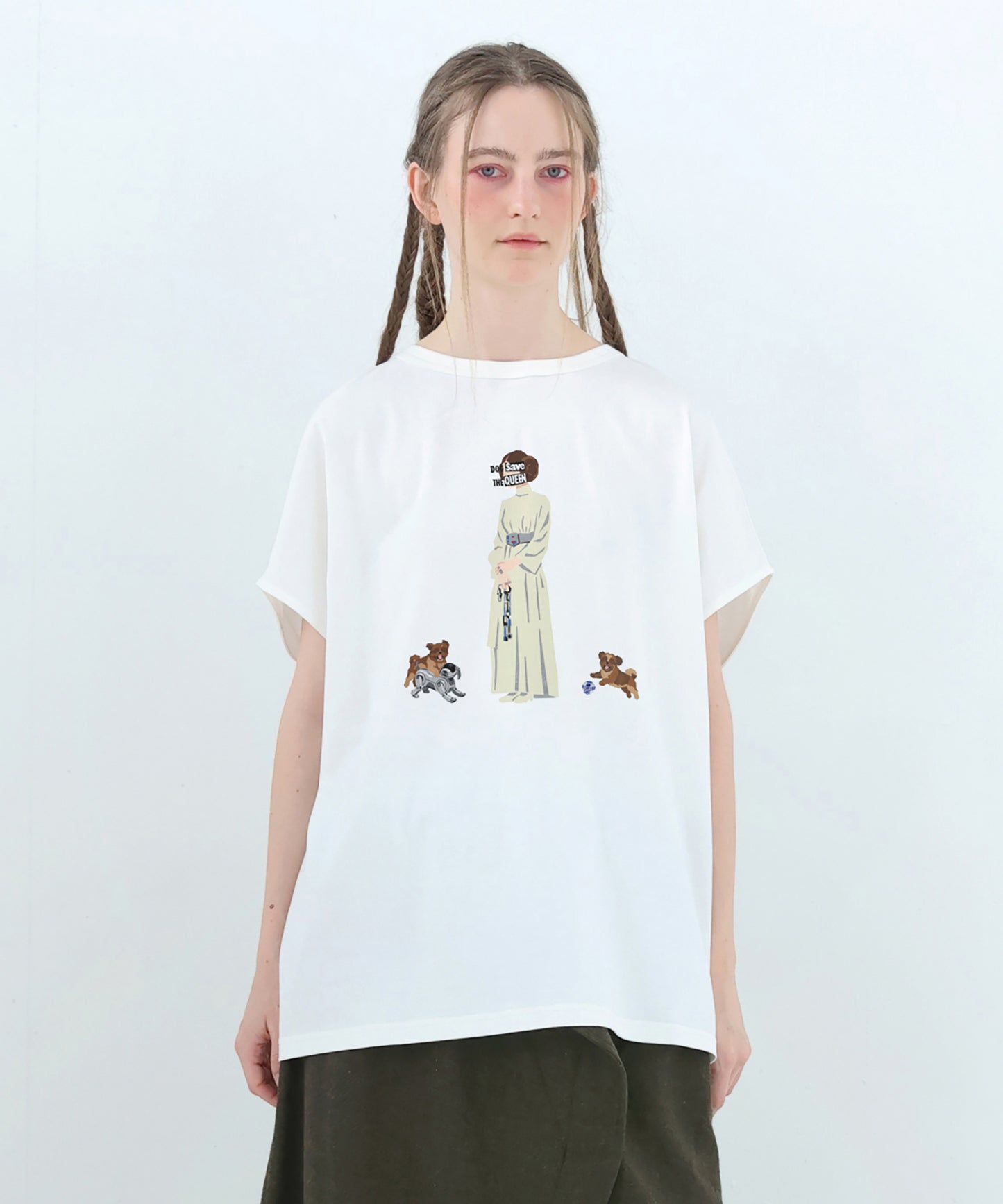 DOG SAVE THE QUEEN Dress Tee