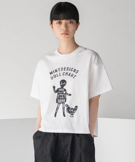 DOLL CHART T-SHIRT 【納期5月下旬】
