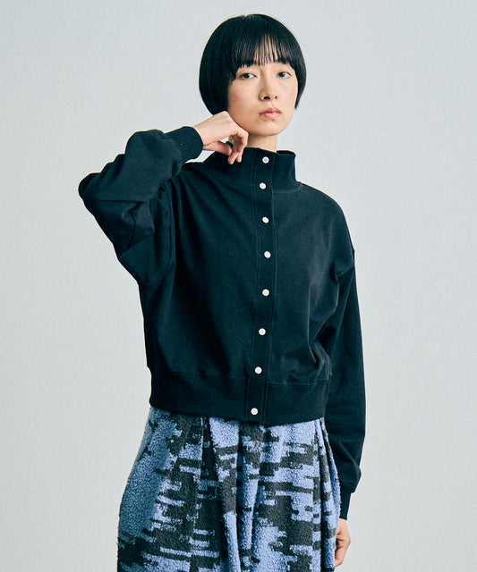 ハイネック2wayカーディガン