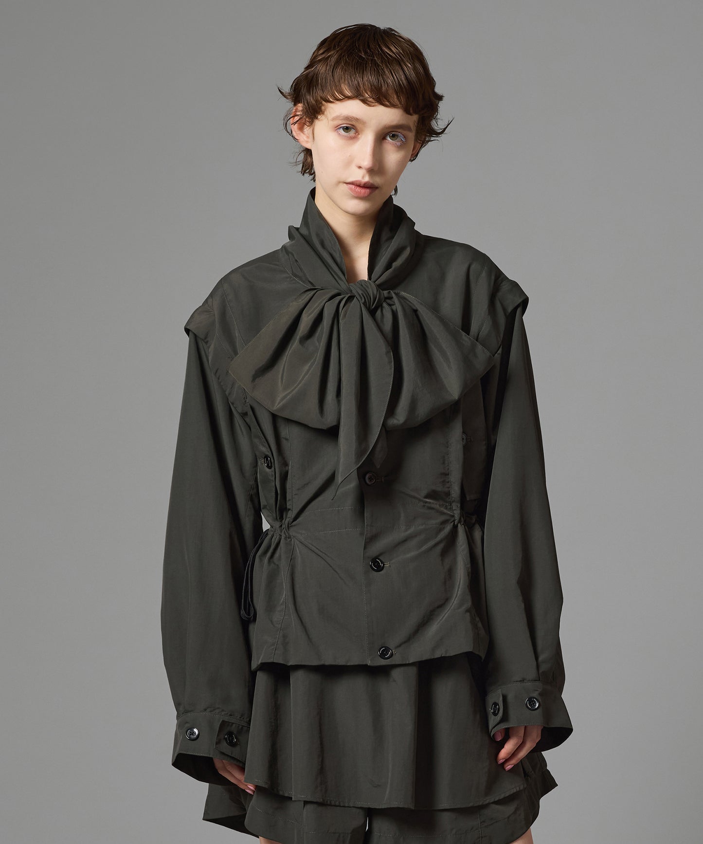 2WAY RIBBON WORK JACKET