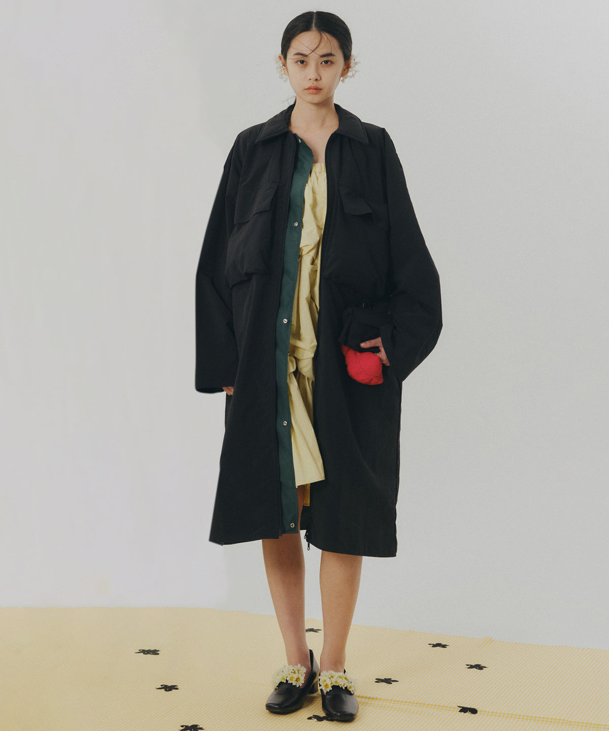 REVERSIBLE TECH COAT
