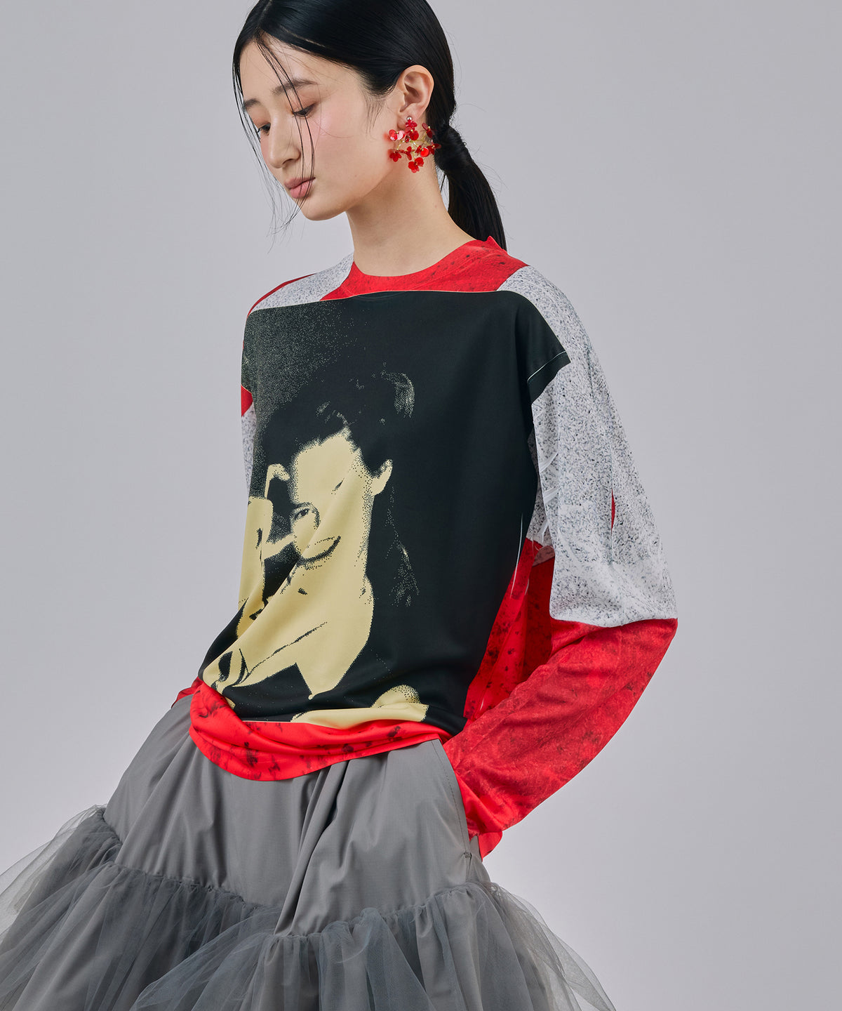 DIRECT PRINT L/S T-SHIRT