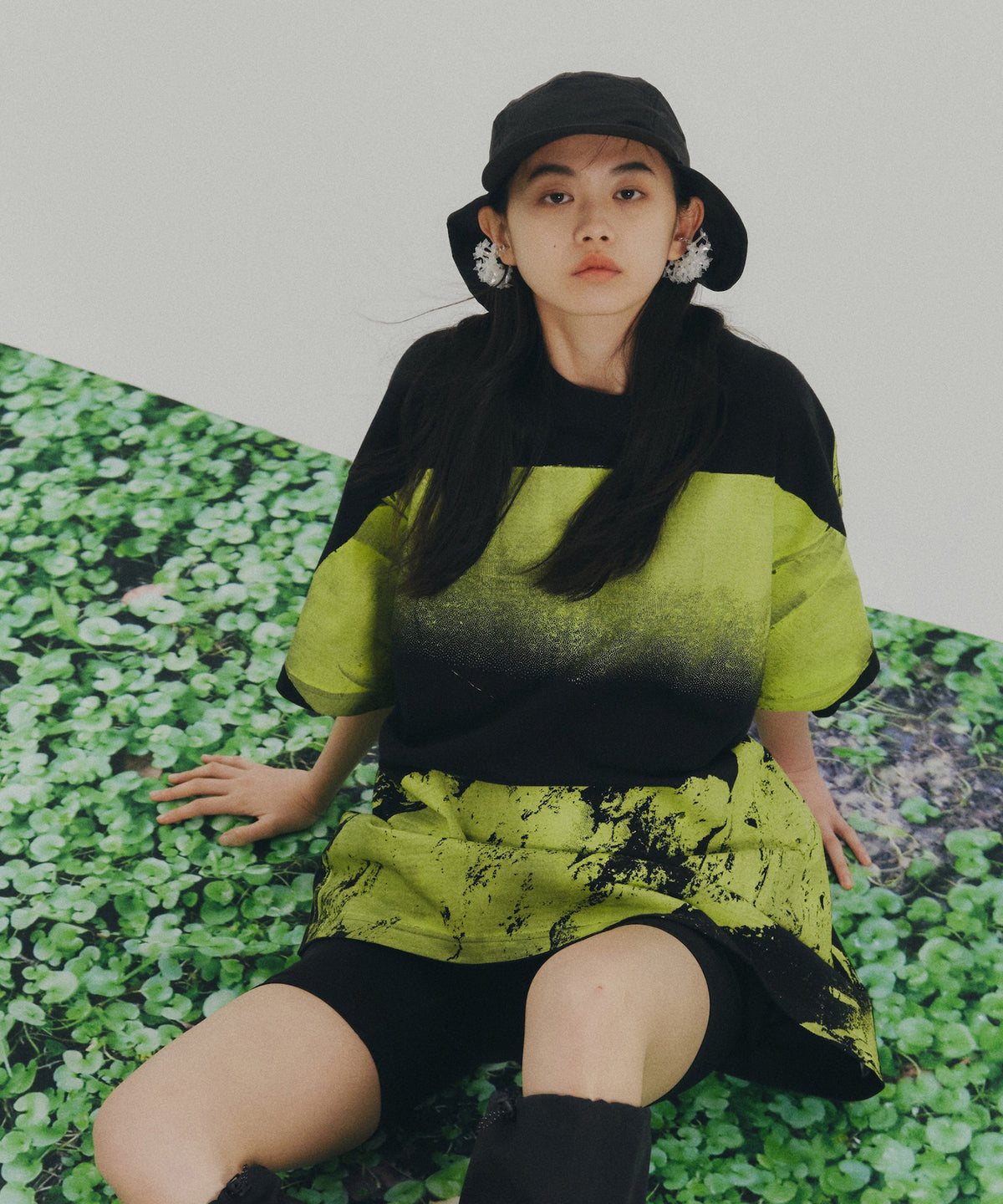PRINT BIG T-SHIRT(MOUNTAIN)