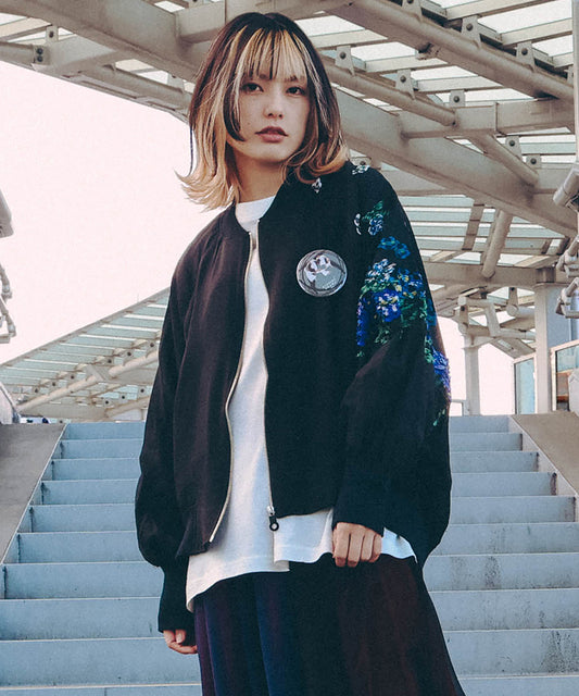 Mosaic Garden Blouson