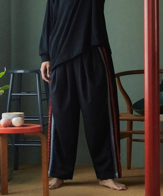 HANDMADE TAPE LINE PANTS