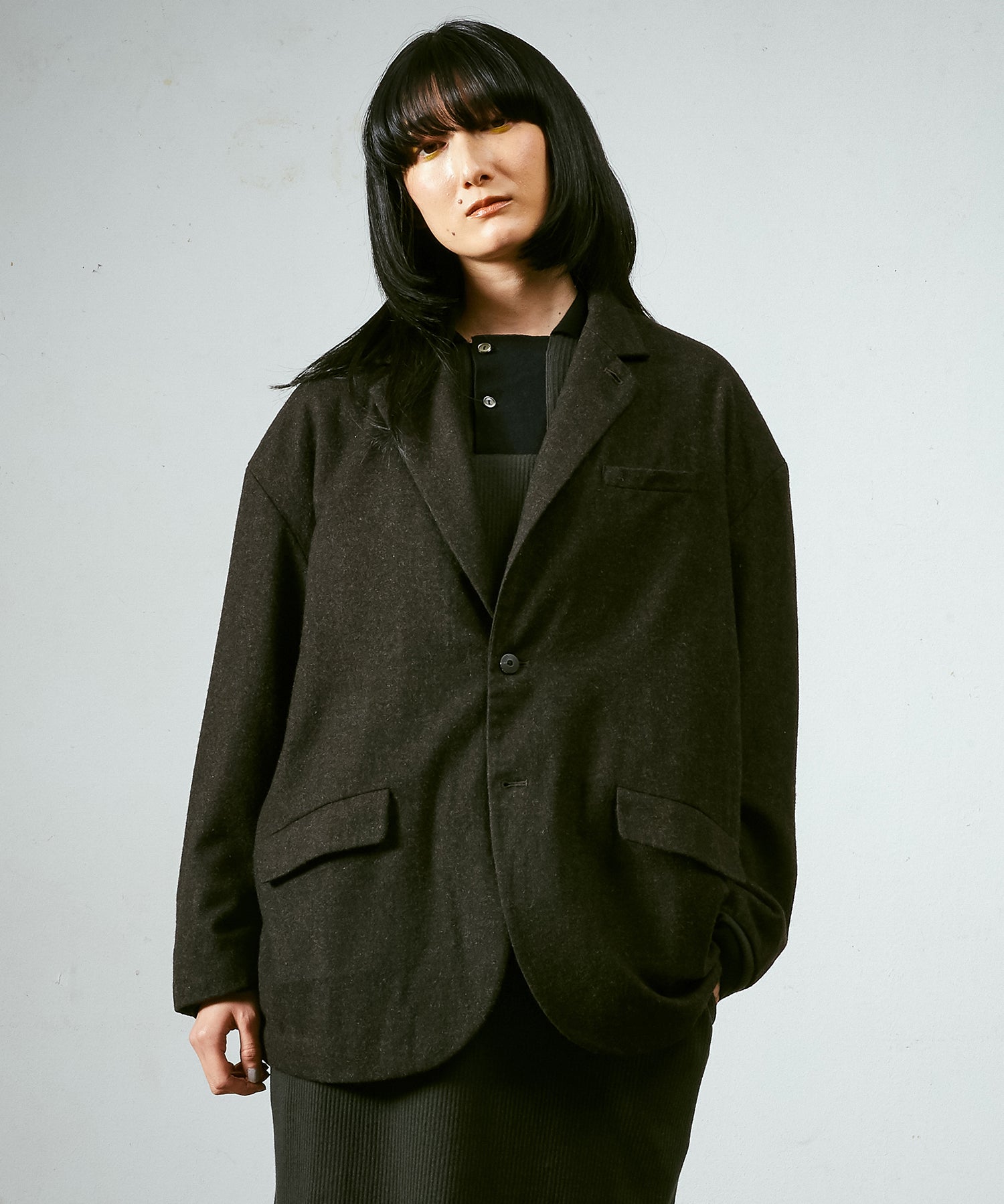 Dulcamaraバックレイヤードコート サイズ1