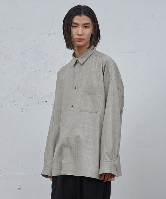 よそいきワイドBOXシャツ