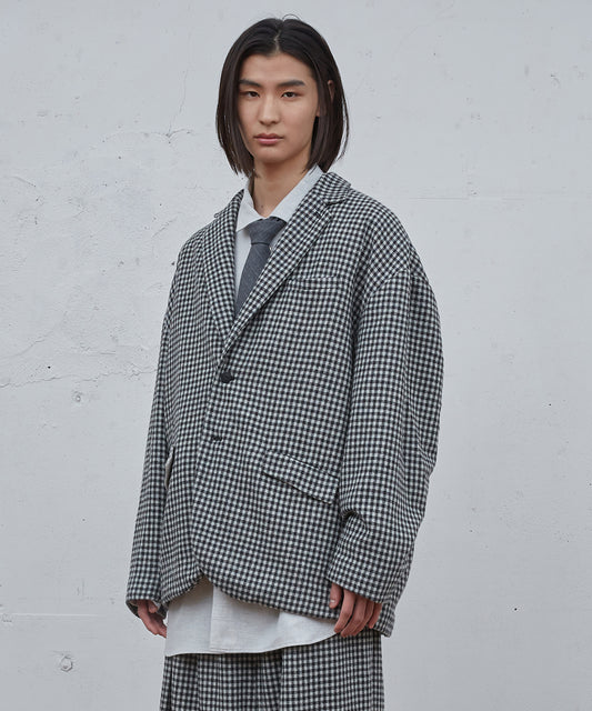 縮絨ウール2WayカラーJK