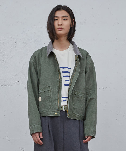 ピグメントコーティングブルゾンJK