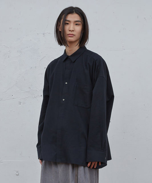 コットンビエラワイドBOXシャツ