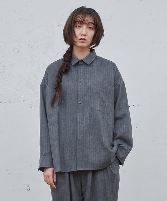 よそいきワイドBOXシャツ