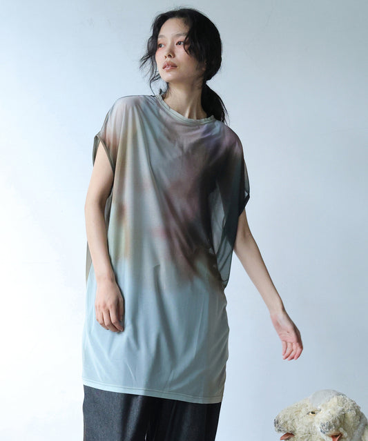 DIM PRINT DRESS