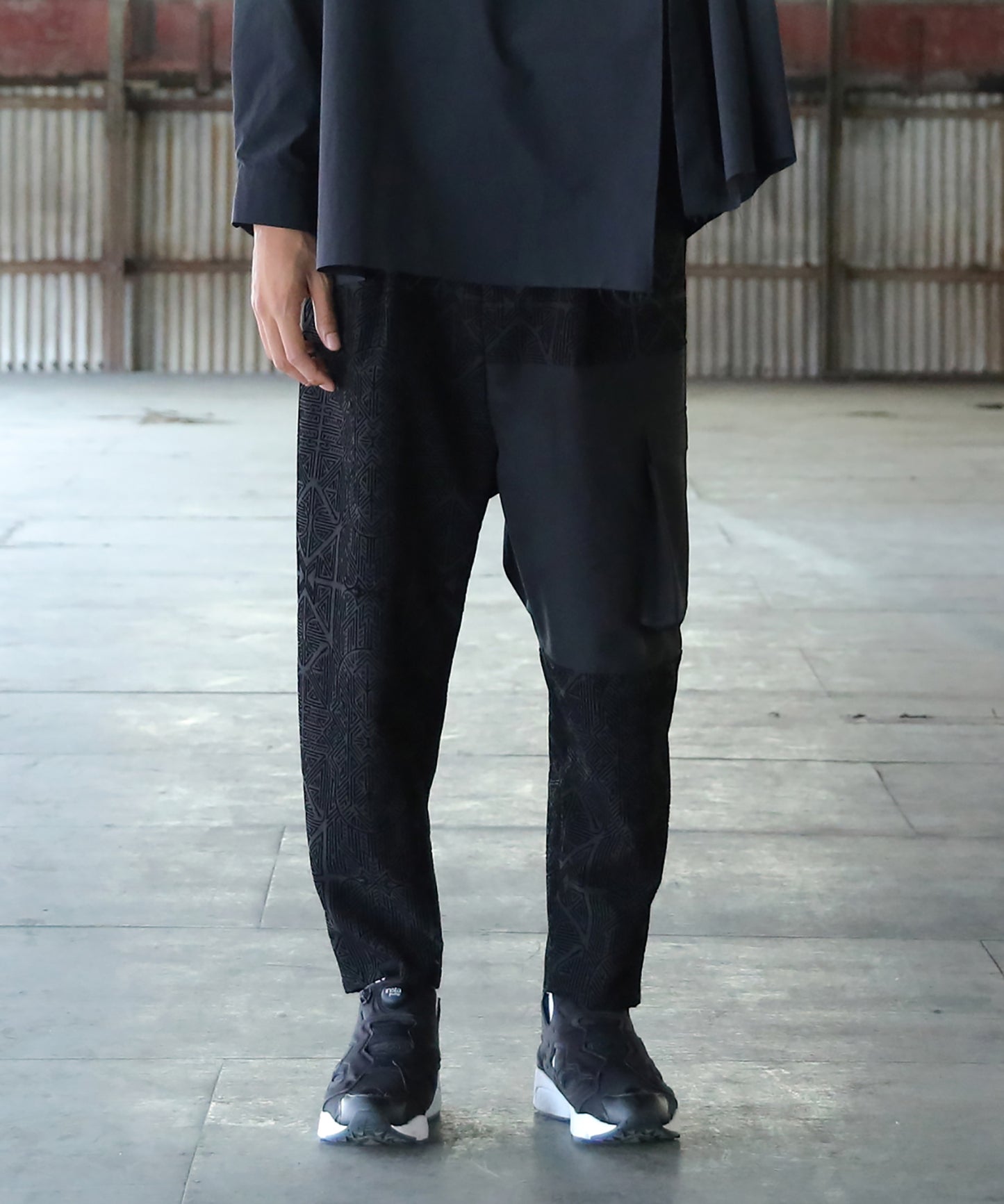 Stone Yard Floc Wide Pants