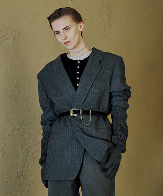 DRAPING OVER TAIROLED JACKET