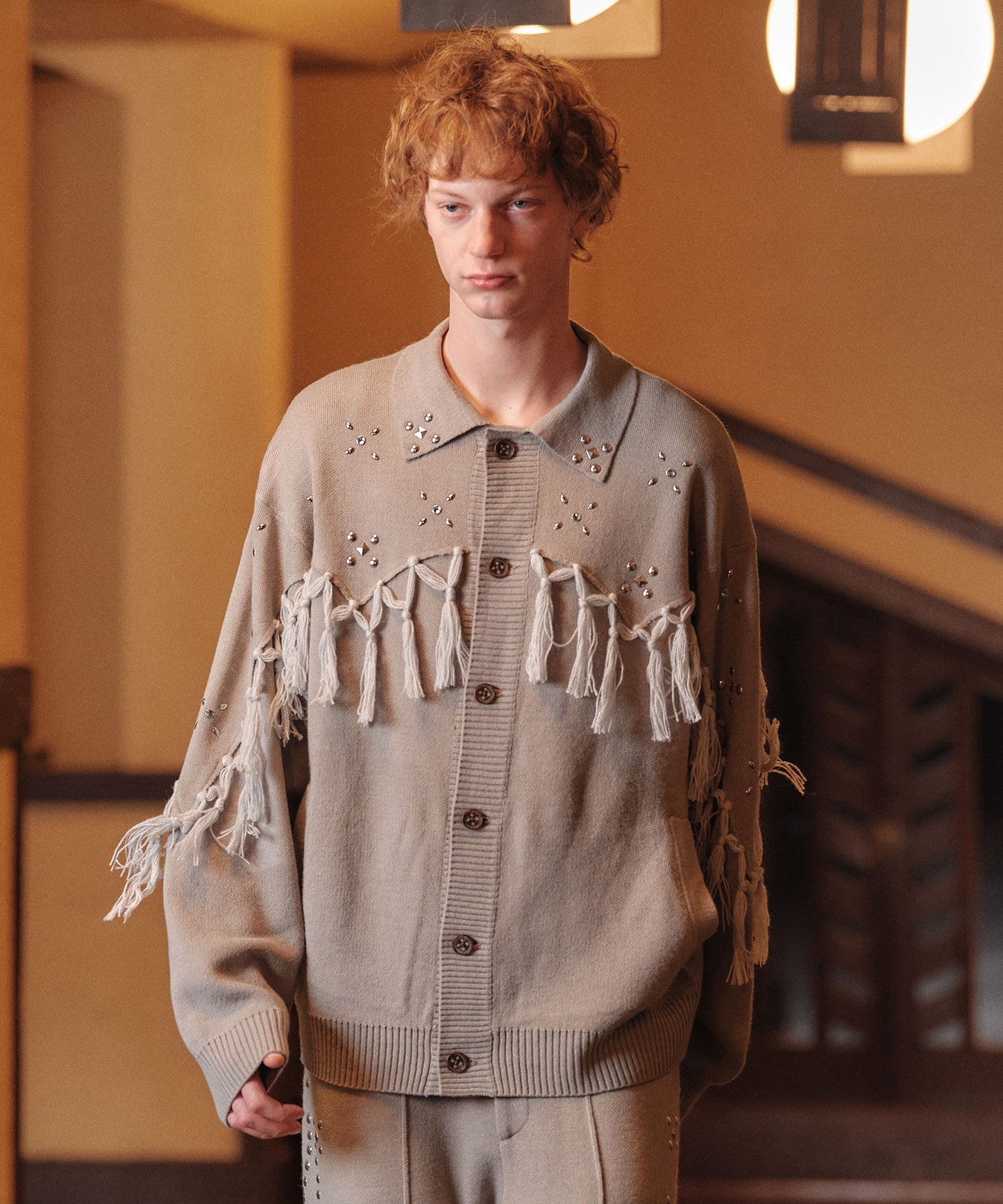 WESTERN KNIT CARDIGAN