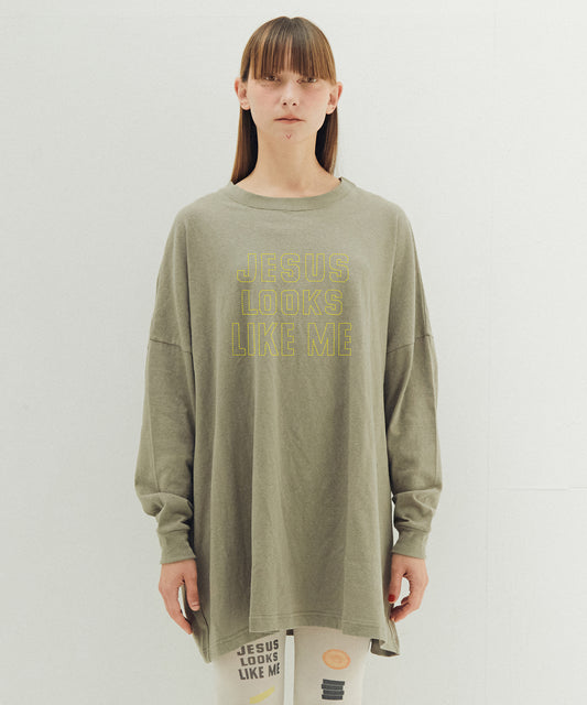 JESUS LOOKS Emboroi L/S Tee