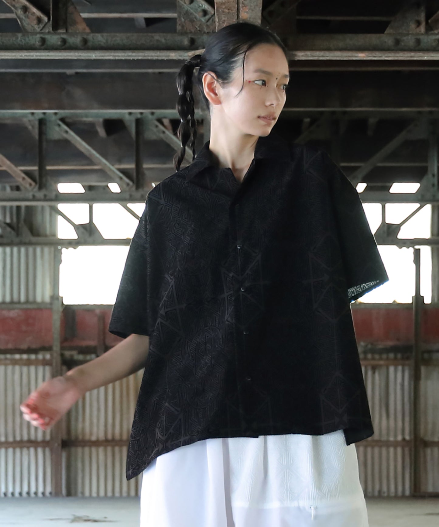 Stone Yard Floc Shirt【商品納期 3月下旬】