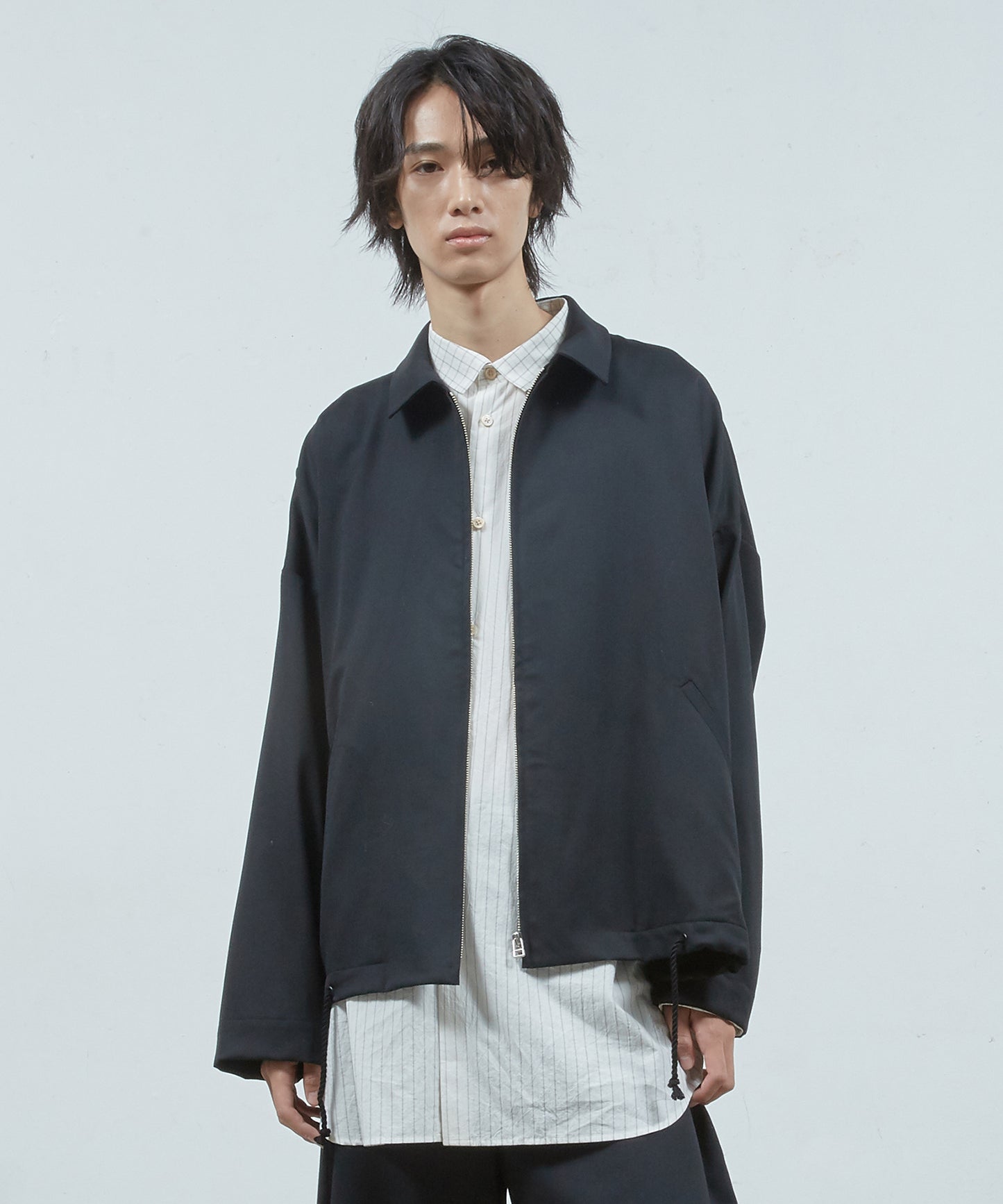 よそいきZipアップブルゾ ン