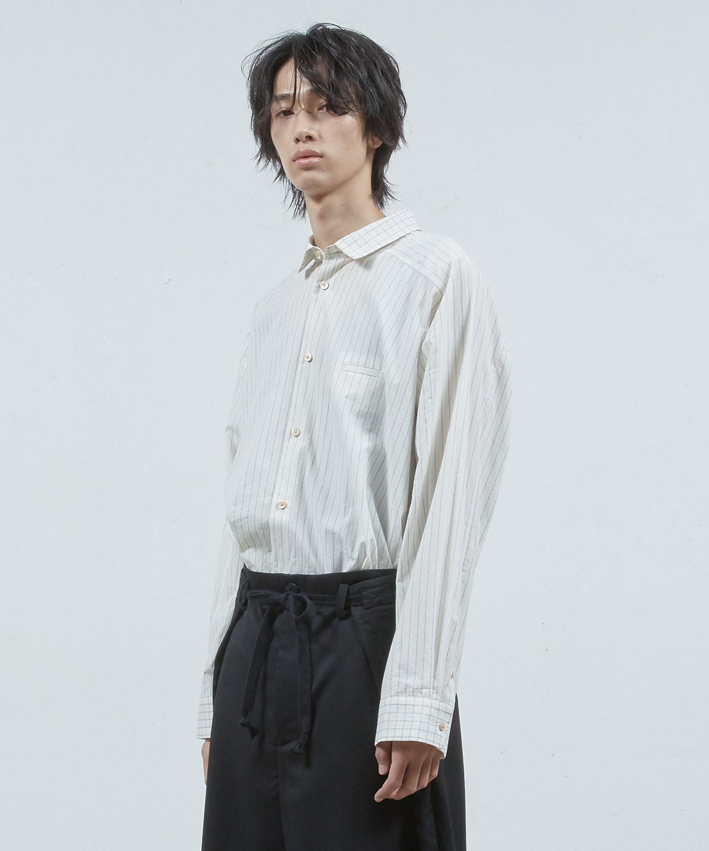 ヨークスリーブシャツ