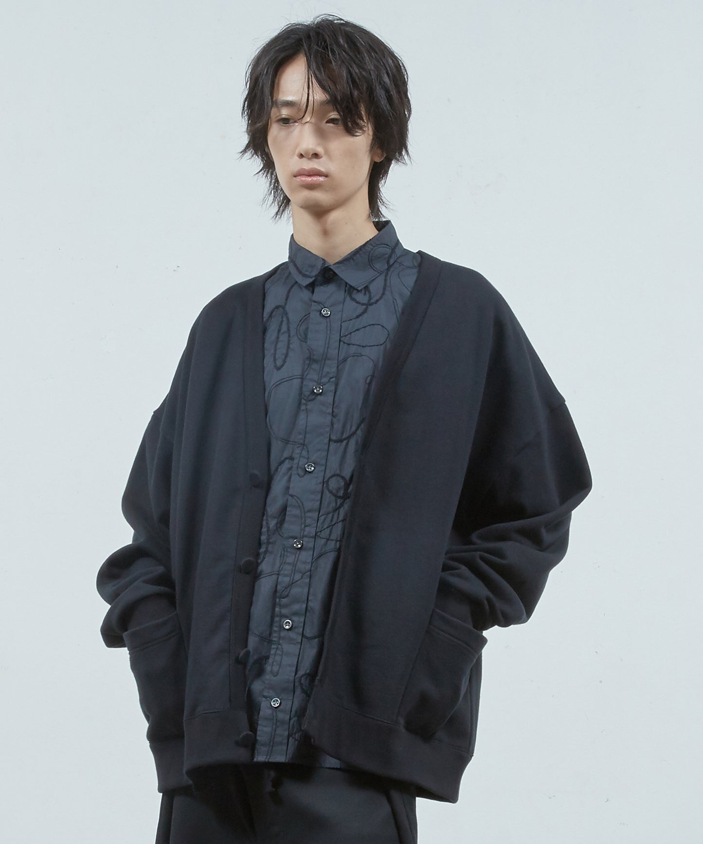 ワイドSWカーディガン