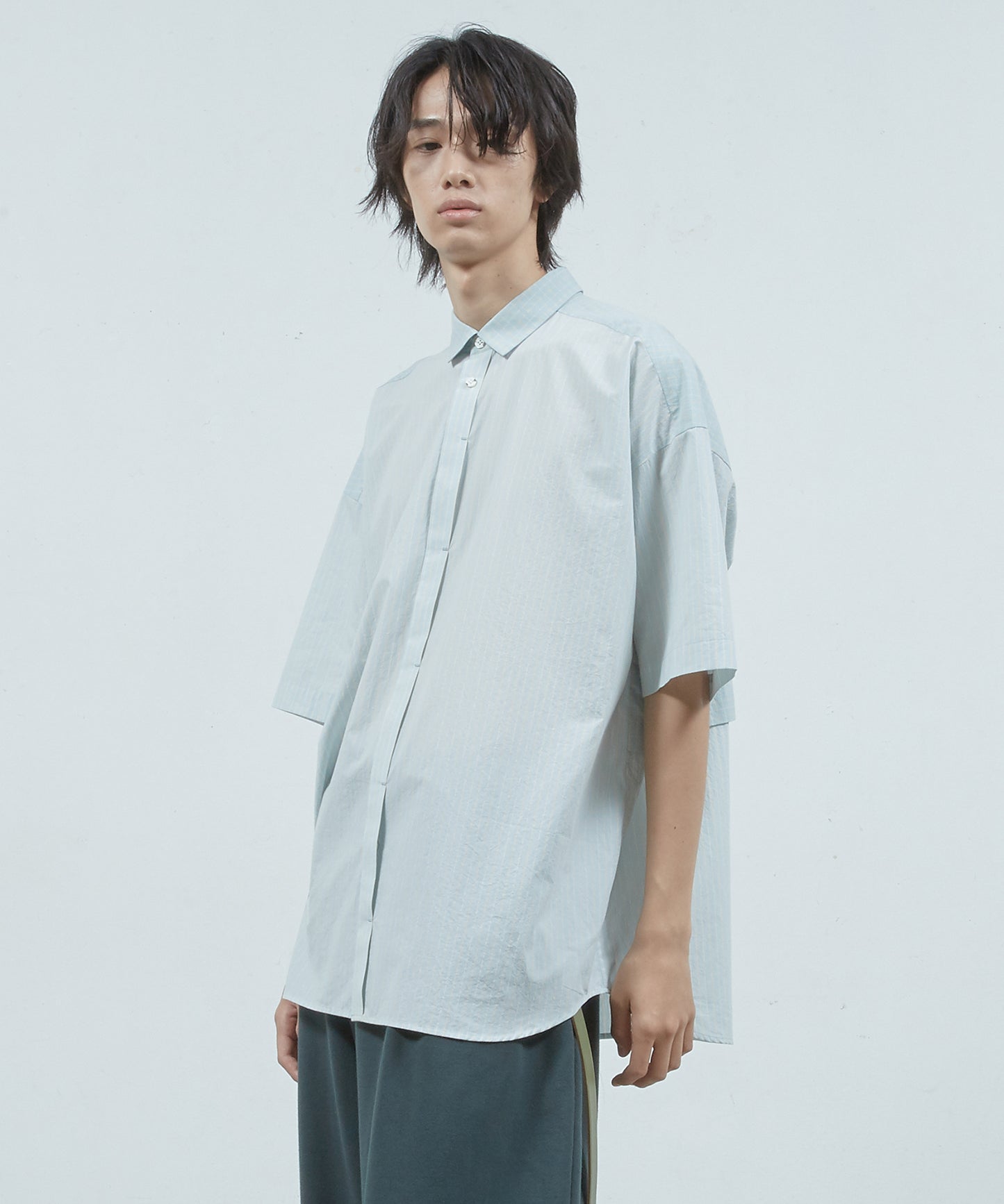 ショートスリーブトレンチ シャツ