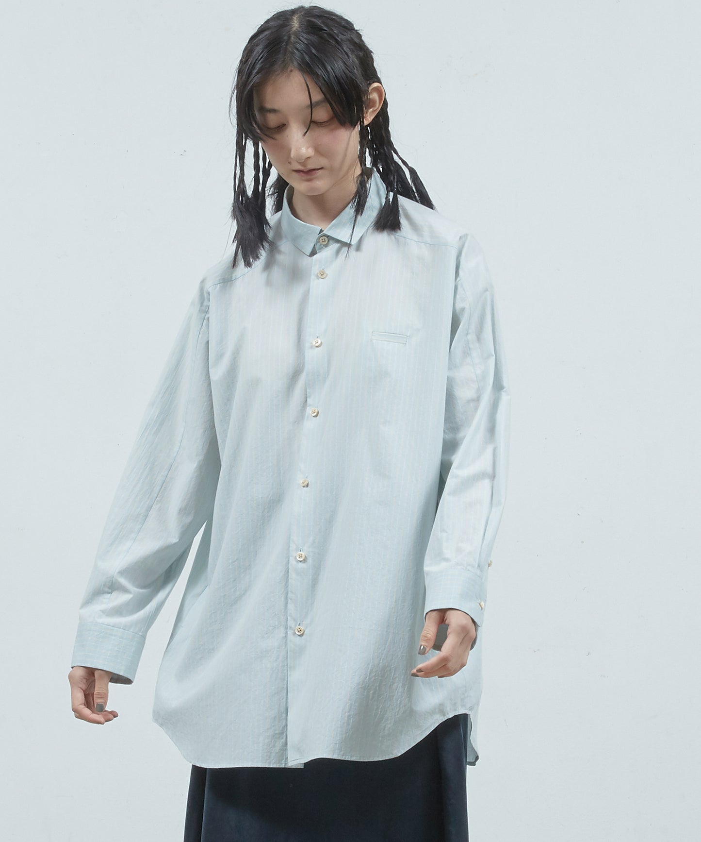 ヨークスリーブシャツ