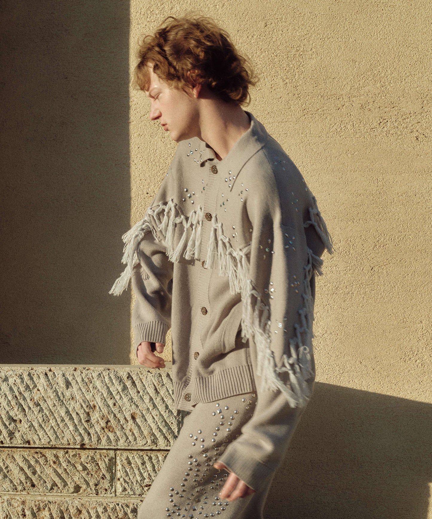 WESTERN KNIT CARDIGAN