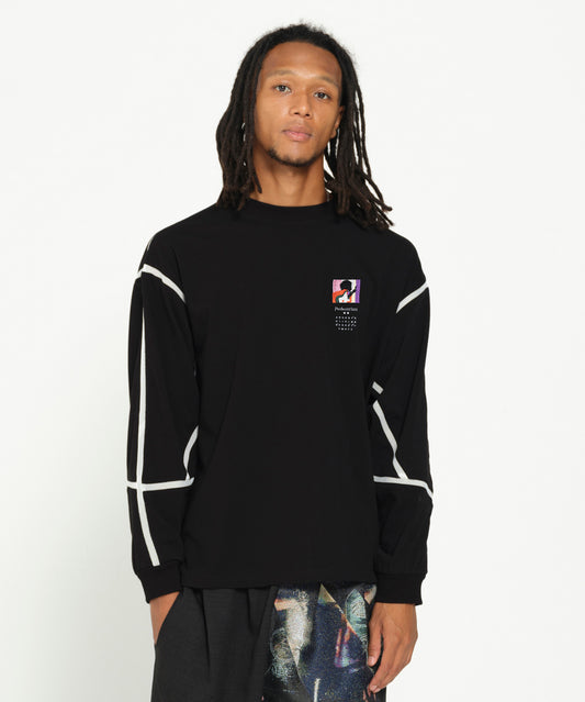 COMPLEXITY BORDER L/S TEE