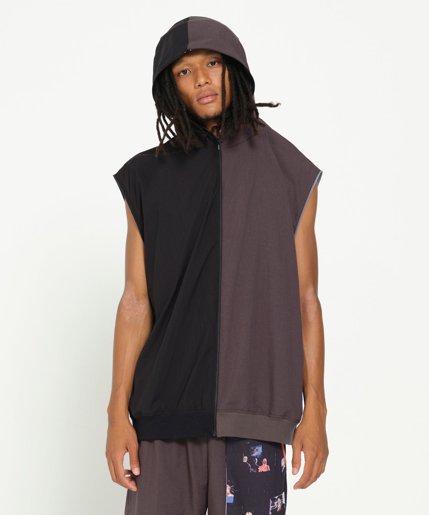 MELTING COLOR  3WAY HOODIE JACKET