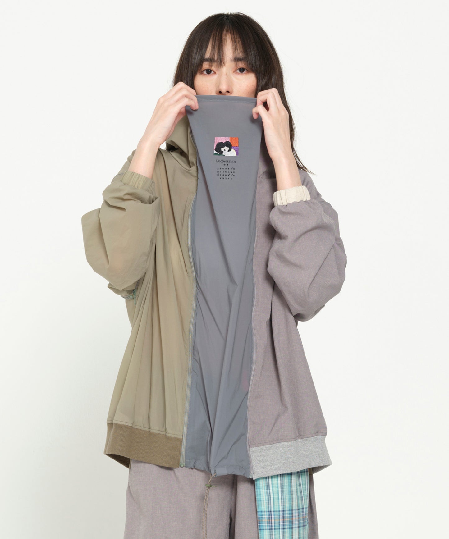 MELTING COLOR  3WAY HOODIE JACKET