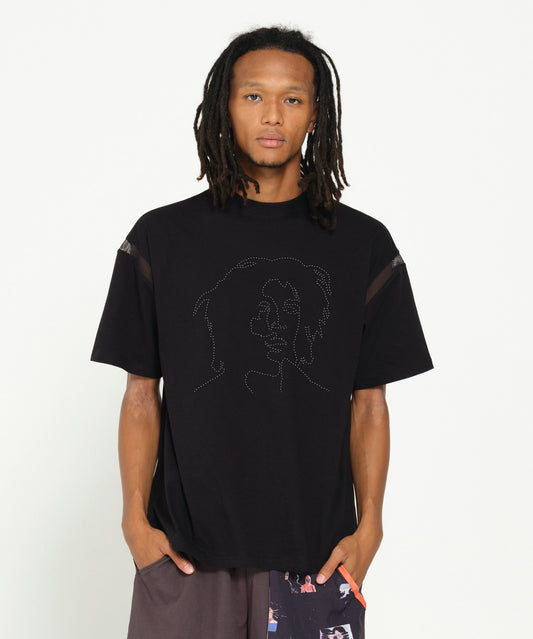 ONE-LOVE EMBROI SAMUE T-SHIRT
