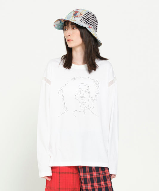 ONE-LOVE EMBROI L/S SAMUE T-SHIRT