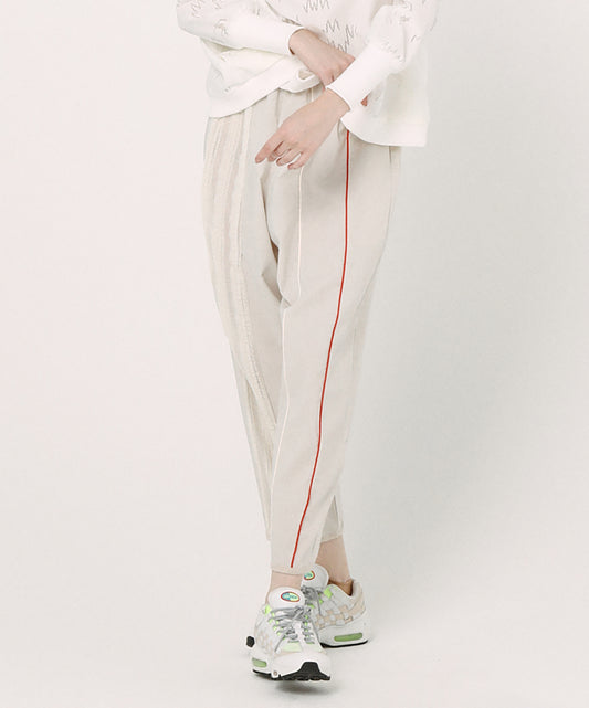 Mixed Frill Pants