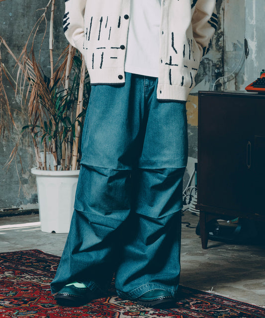 PARACHUTE DENIM PANTS