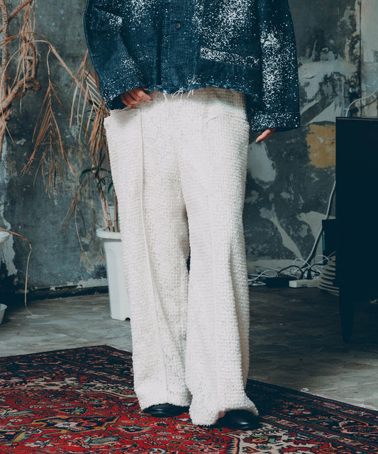 FEATHER LACE PANTS