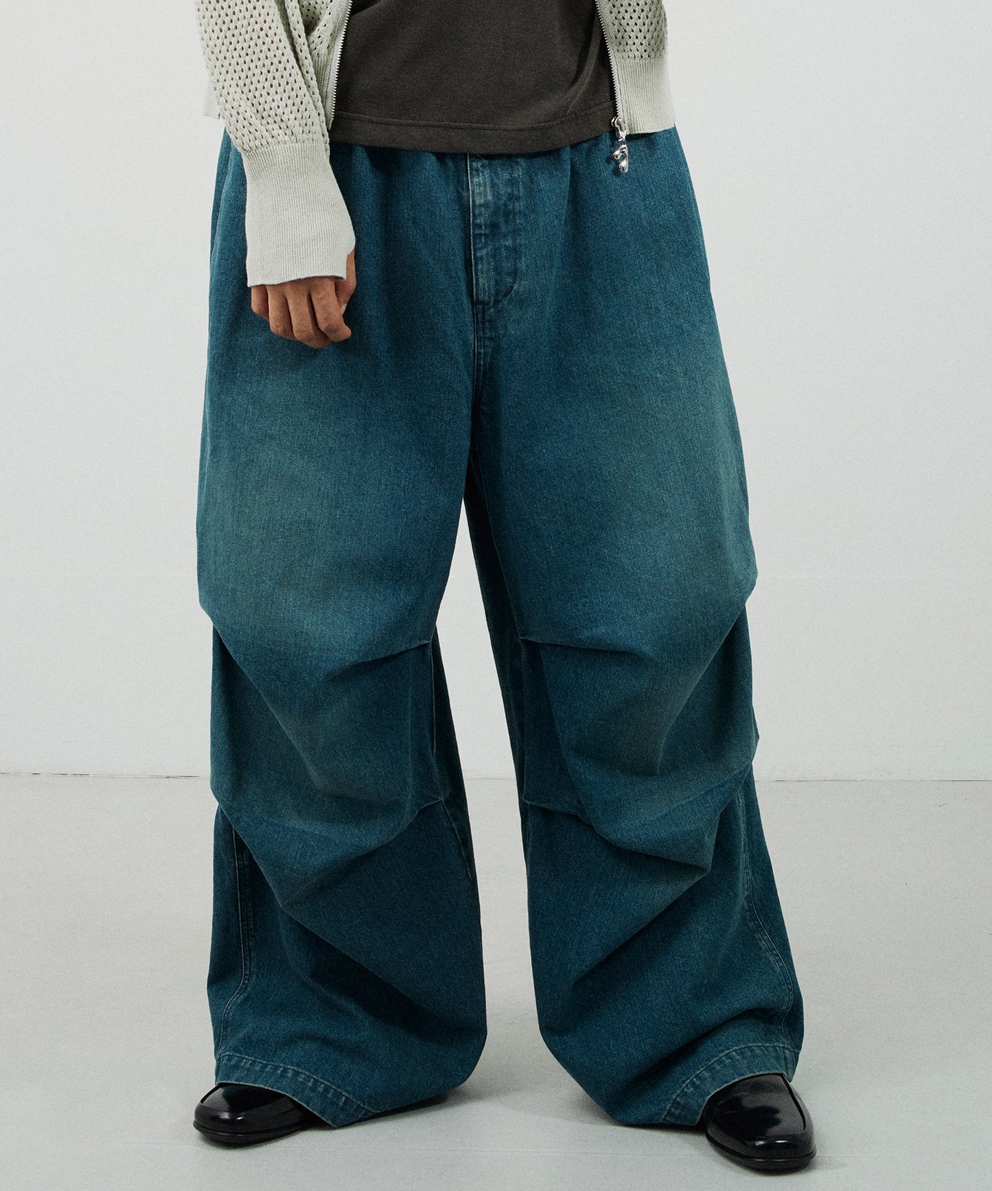 PARACHUTE DENIM PANTS