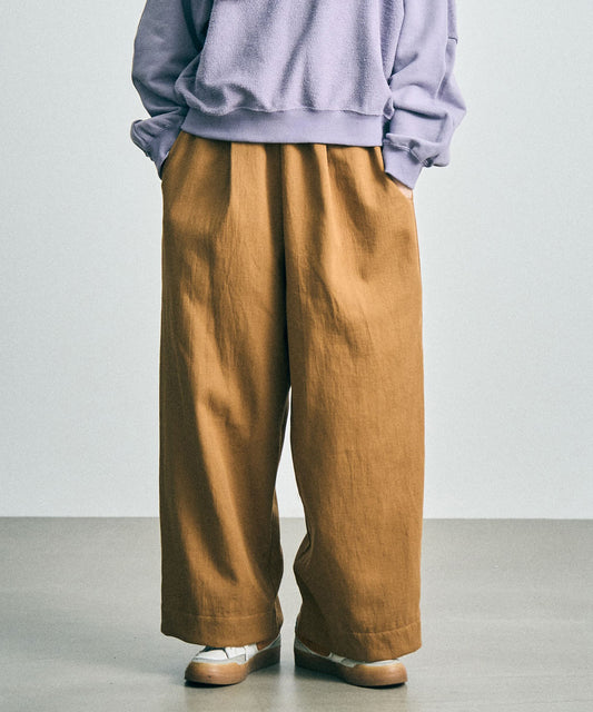 ダブルクロスワイドパンツ