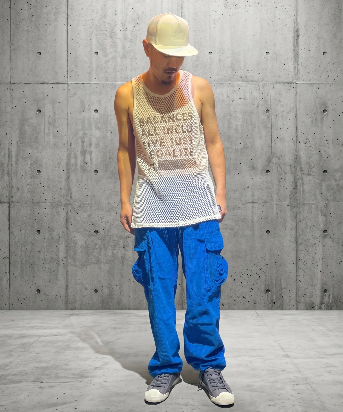 BC MESH MARINA TANKTOP[LEGALIZE]
