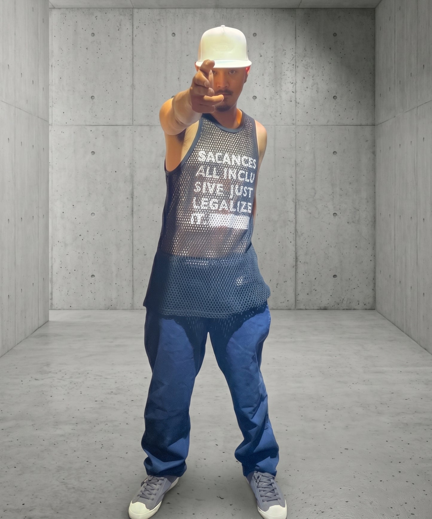 BC MESH MARINA TANKTOP[LEGALIZE]