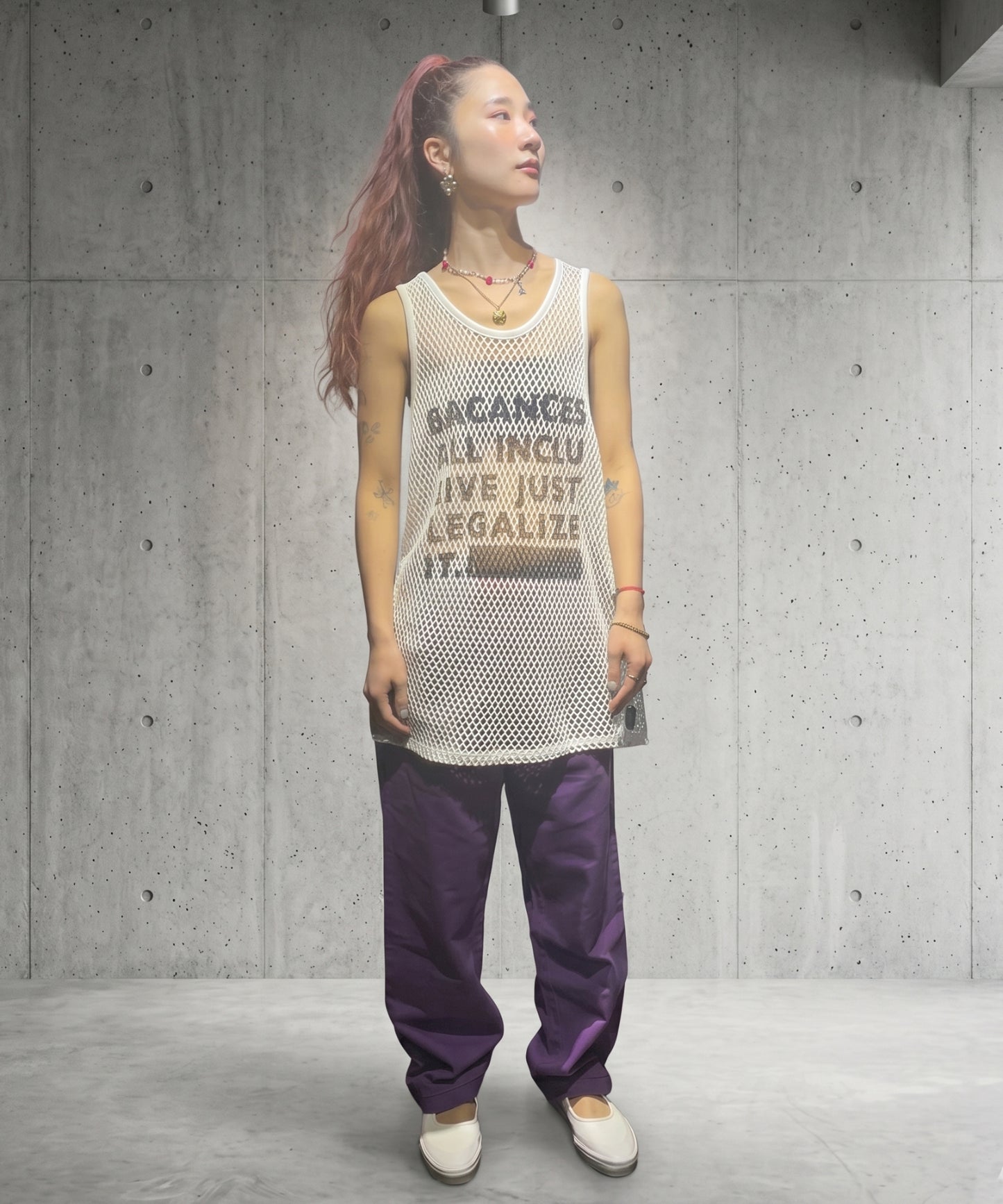 BC MESH MARINA TANKTOP[LEGALIZE]