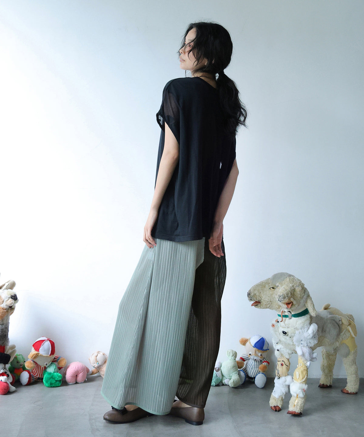 SHEER TALES WIDE TEE
