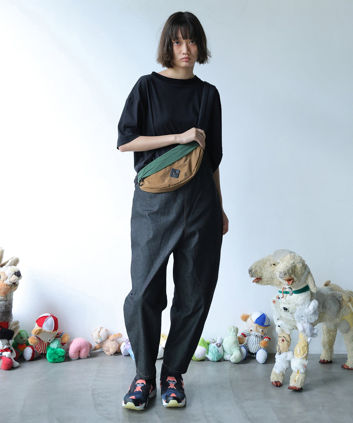 ONE-STRAP BAG SALOPETTE