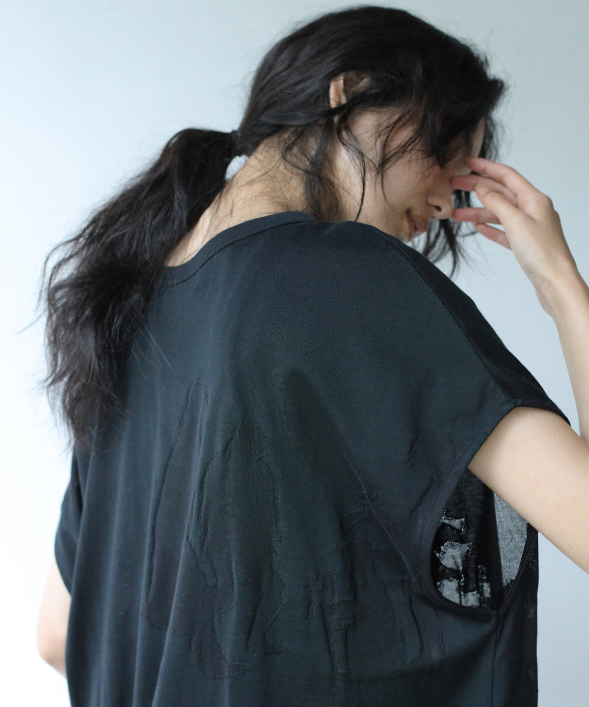 SHEER TALES WIDE TEE