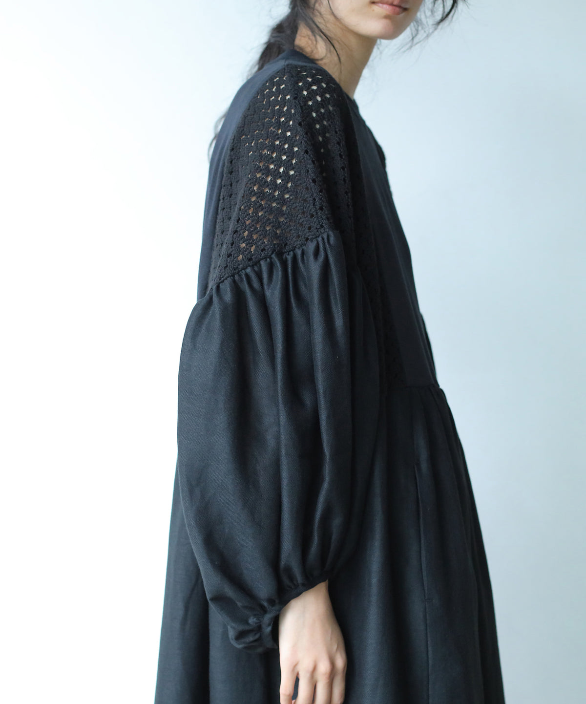 MIXTURE MEMORY DRESS　PLAIN