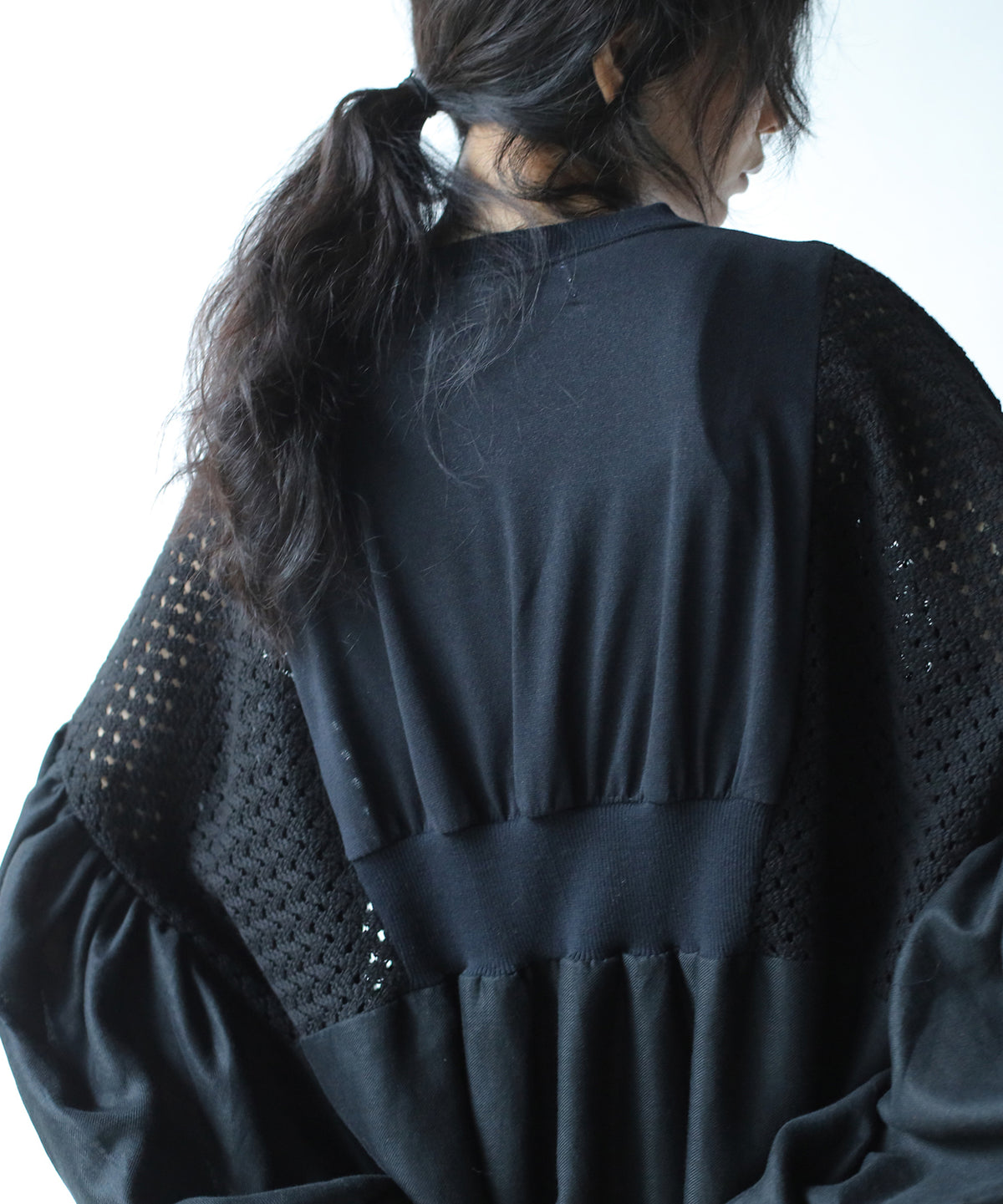 MIXTURE MEMORY DRESS　PLAIN